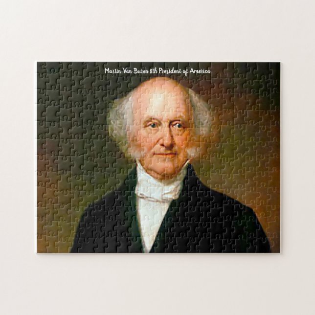 Quebra-cabeça Martin Van Buren 8º Presidente da América. (Horizontal)