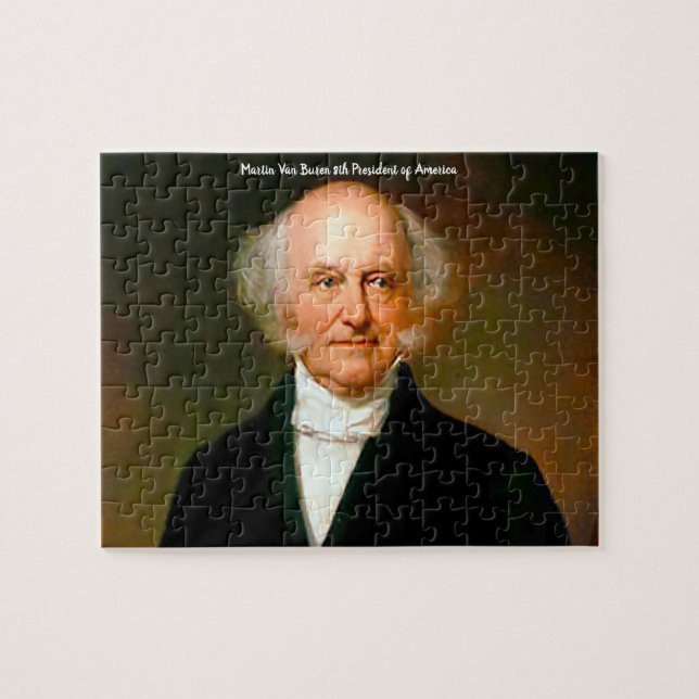Quebra-cabeça Martin Van Buren 8º Presidente da América. (Horizontal)