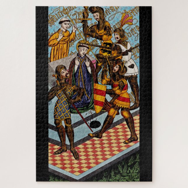 Quebra-cabeça Martírio do Santo Thomas de Canterbury (Vertical)