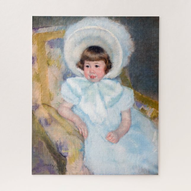 Quebra-cabeça Mary Cassatt - Retrato Louise-Aurore Villeboeuf (Vertical)