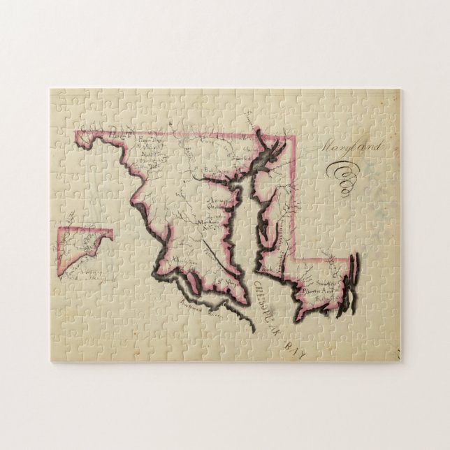 Quebra-cabeça Maryland 3 (Horizontal)