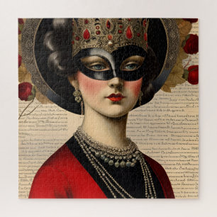 Quebra-cabeça Mascarada Mulher