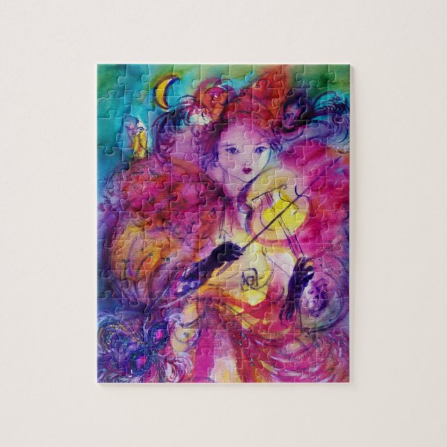 Quebra-cabeça MASCARADA NOITE / Carnaval veneziano (Vertical)