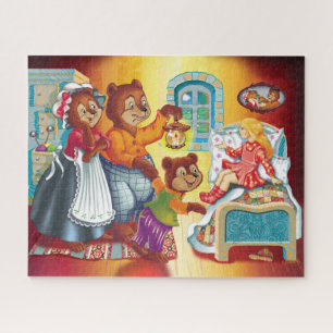 Quebra-cabeça Masha and 3 bears