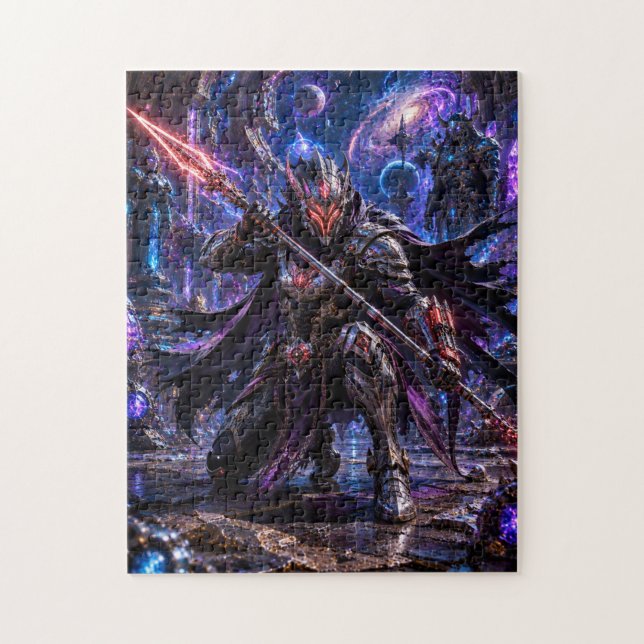 Quebra-cabeça Masked Cosmic Pirate — Mysterious Energy Warrior (Vertical)