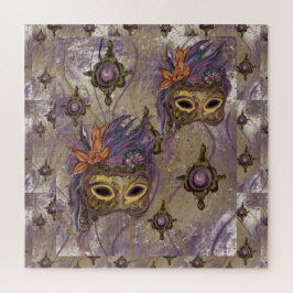 QUEBRA-CABEÇA MASQUERADE VENEZA  ARTE     