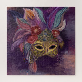 QUEBRA-CABEÇA MASQUERADE VENEZA  ARTE     