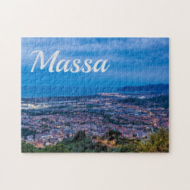 Quebra-cabeça Massa Itália Massa-Carrara Toskana Panorama (Horizontal)