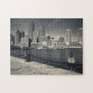 Quebra-cabeça Massachusetts, Boston, edifícios Rowe's Wharf