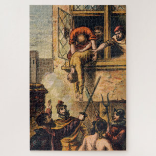 Quebra-cabeça Massacre do Santo Bartholomew Day Gaspard de Colig