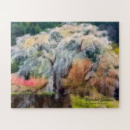 Quebra-cabeça Matabei-Zakura: Chorando árvore cerejeira