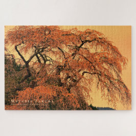 Quebra-cabeça Matabei-Zakura: Chorando árvore cerejeira