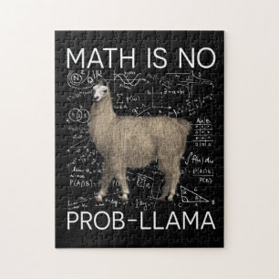 Quebra-cabeça Matemática não é Prob-Llama - Professor de Matemát