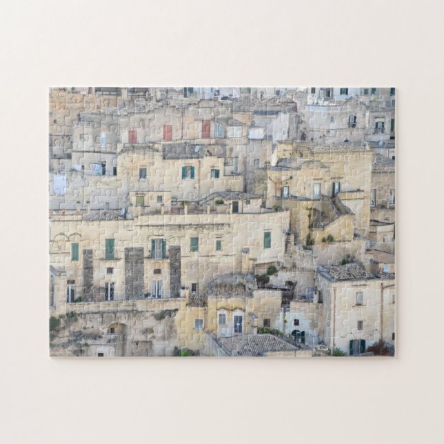 Quebra-cabeça Matera, Arquitetura em Itália - Fotografia Viagem (Horizontal)