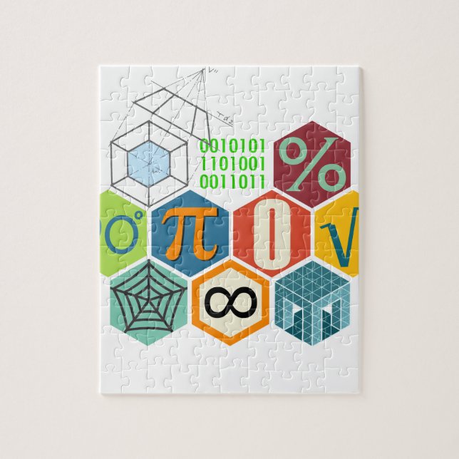 Quebra-cabeça maths (Vertical)