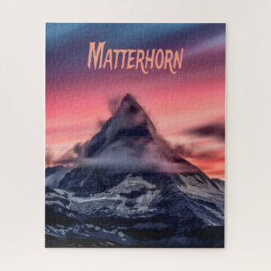 Quebra-cabeça Matterhorn Mountain Europe Alpes Suiça Itália