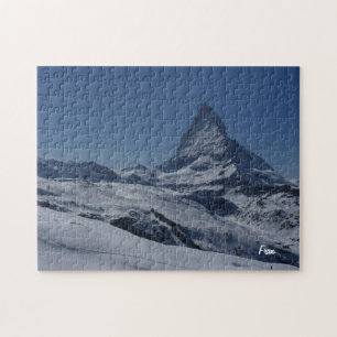 Quebra-cabeça Matterhorn no primavera