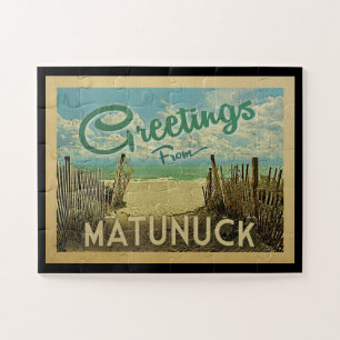 Quebra-cabeça Matunuck Beach Viagens vintage