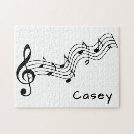 Quebra-cabeça Mau Extreme Desafio do Duro de Música Monograma