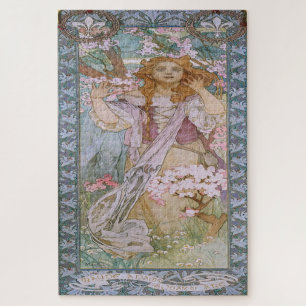 Quebra-cabeça Maude Adams como Joan of Arc por Alphonse Mucha
