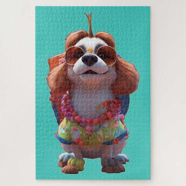 Quebra-cabeça Max le touriste (Vertical)