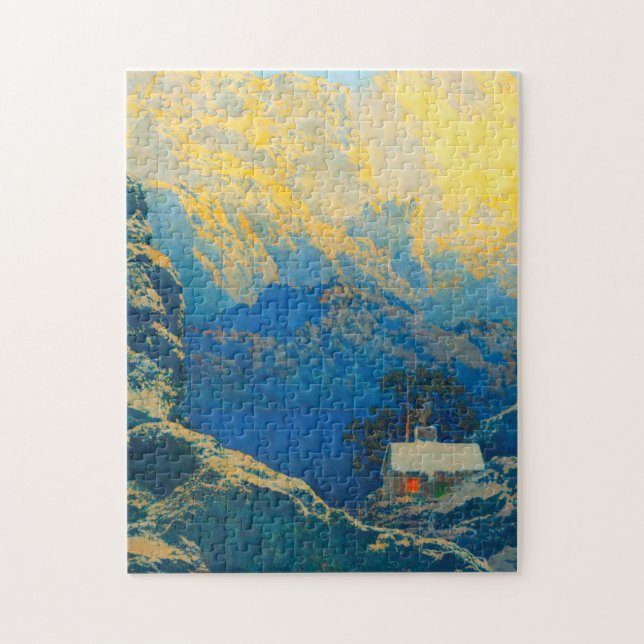 Quebra-cabeça Maxfield Parrish se livrando disso tudo 1941 (Vertical)