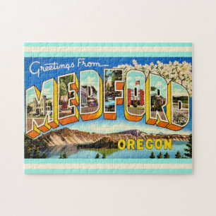 Quebra-cabeça Medford Oregon 11x14