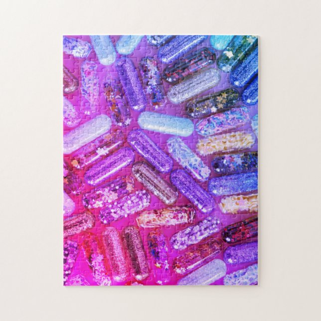 Quebra-cabeça Medicamentação do brilho da enfermeira (Vertical)