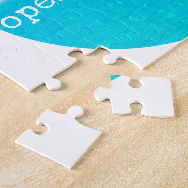 Quebra-cabeça Meditação Mindful Citação: Mente Estática, Coração (Lateral)