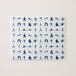 Quebra-cabeça Meditação Zen Yoga Poses