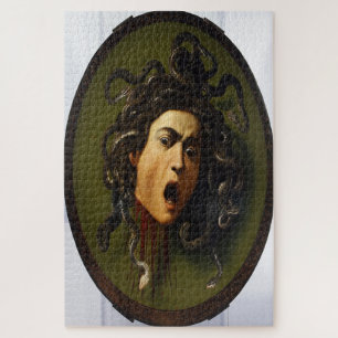 Quebra-cabeça Medusa (1597) apresentada por Caravaggio