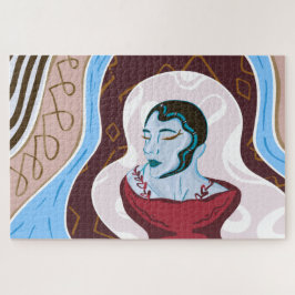 Quebra-cabeça Medusa Cobra Lady - Medusa Lady Half Cobra