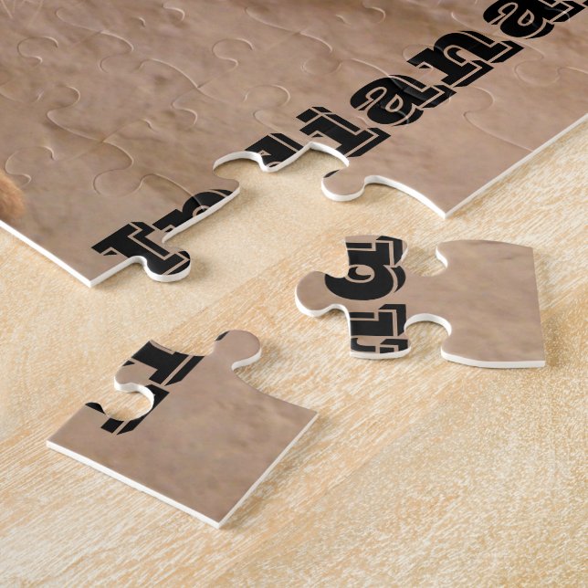 Quebra-cabeça Meerkat Indianapolis Zoo (Lateral)