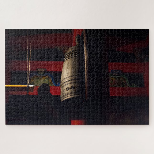 Quebra-cabeça Meia-noite do Ano Novo em Kyoto (Horizontal)