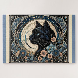 Quebra-cabeça Meia-noite, uma lua pejada