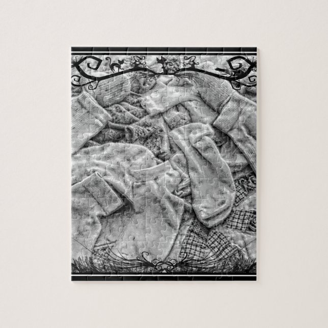 Quebra-cabeça Meias (Vertical)