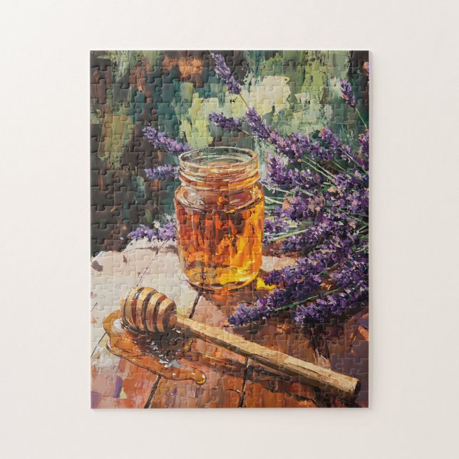 Quebra-cabeça Mel Dipper e Lavanda Cênico (Vertical)