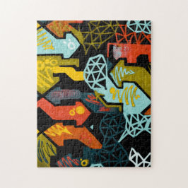 Quebra-cabeça Melbourne Austrália Grafite Mural