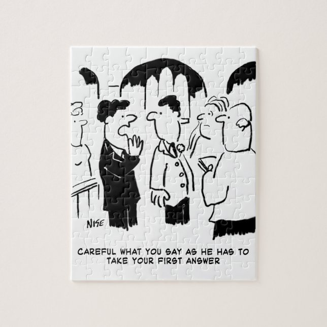 Quebra-cabeça Melhor Advertência para Bridegroom (Vertical)