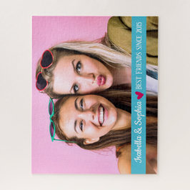 Quebra-cabeça Melhor Amigo Desde modelo de foto personalizada mo