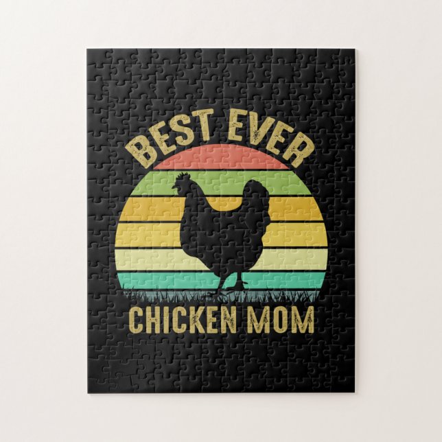 Quebra-cabeça Melhor Arte em Frango Mãe (Vertical)