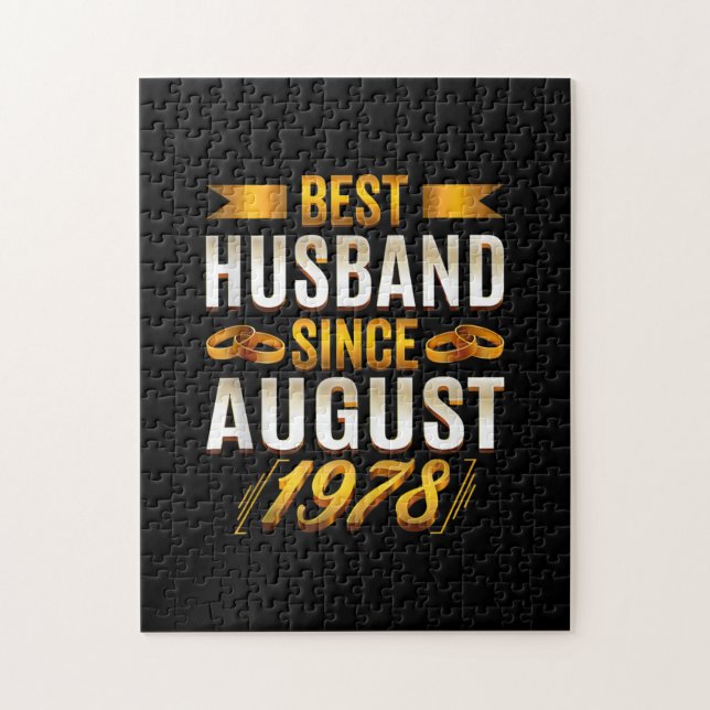 Quebra-cabeça Melhor Marido Desde agosto de 1978 - 42 Engraçado (Vertical)