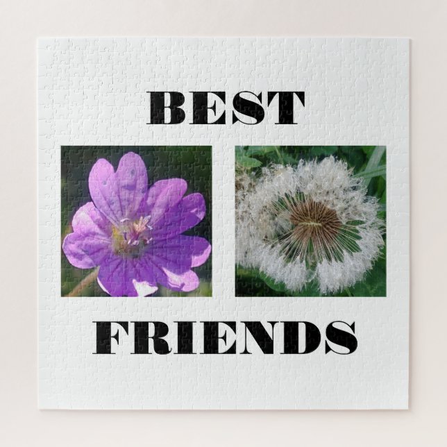 Quebra-cabeça Melhor Modelo de Imagem de Amigos (Vertical)