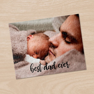 Quebra-cabeça Melhor Pai De Fotografia Personalizada - Script Pr