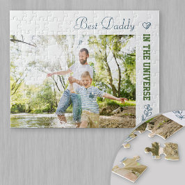 Quebra-cabeça Melhor Pai do Universo - Foto Personalizada