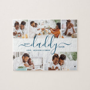 Quebra-cabeça Melhor Papai de Todos Personalizado Texto Foto Col
