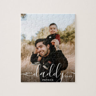 Quebra-cabeça Melhor Papai do Mundo Presente Personalizado com N