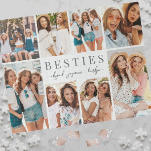 Quebra-cabeça Melhores Amigas Colagem de Fotos