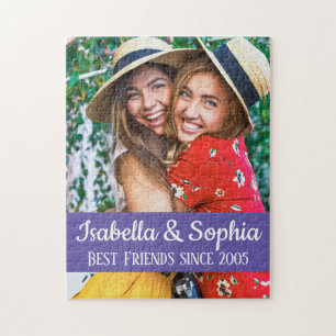 Quebra-cabeça Melhores amigos do BFF trazem fotos personalizadas