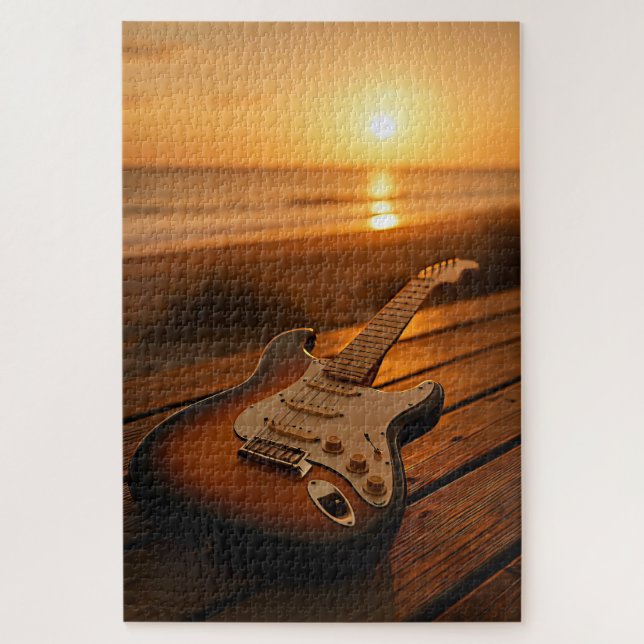 Quebra-cabeça Melodia do Pôr do Sol (Vertical)